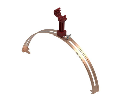 Ridge clamp with plastic holder, copper (ND2204CU)