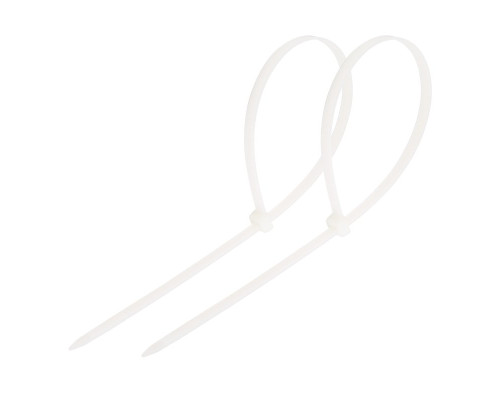 Nylon cable tie PROconnect 250 x3.6 mm, white, 100 pcs (57-0250)