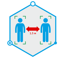 TRASSIR Social Distance Detector