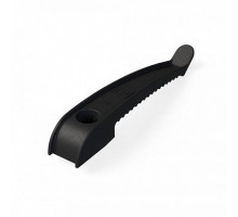 One-sided cable holder for direct mounting, black (PR13.0381)