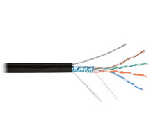 F/UTP 4pair, Cat5e, Solid, Out, Sw, PE (4905B-BK)