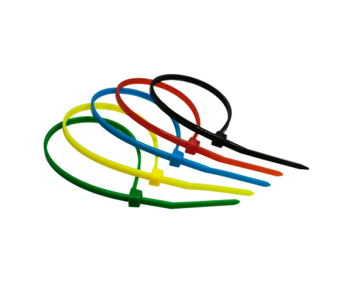 Nylon tie 4.8x300mm 5 colors (100pcs), 06-1017