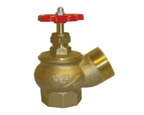 Valve KPL 50-1 angled brass (coupling-cap)