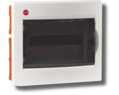 Flush-mounted enclosure with door 12 modules IP41 white (81512)