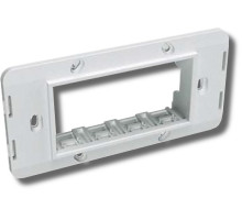 Frame for 4 modules, white (75021W)