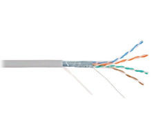 F/UTP 4pair, Cat5e, Solid, In, PVC (2200A-GY)