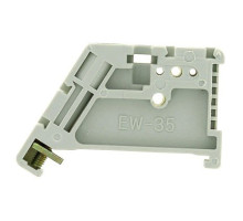 Plastic DIN rail clip, 1 screw EW EKF PROxima (ahdw-ew)