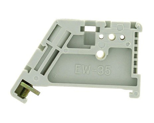 Plastic DIN rail clip, 1 screw EW EKF PROxima (ahdw-ew)