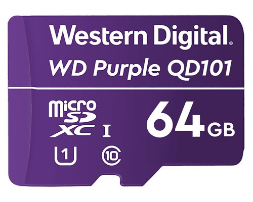 MicroSDHC 64GB Class 10 UHS 1 (WDD064G1P0C)