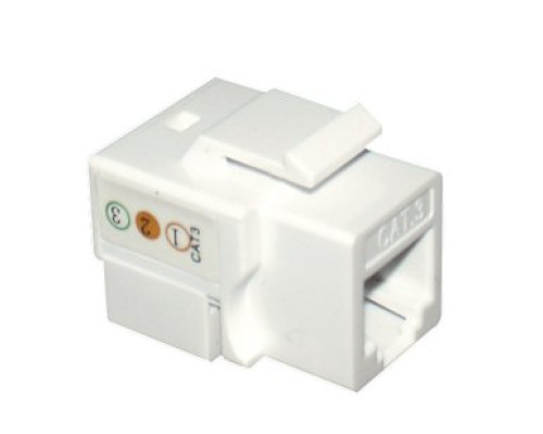 RJ11 connector, cat.3e (21972), for telephone connection