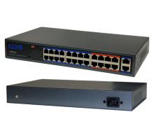 KN-SW2402POE+