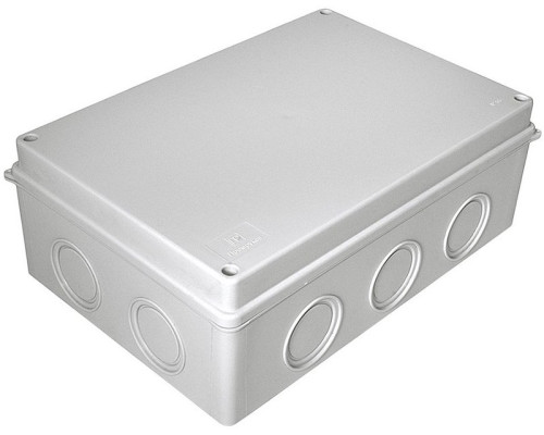 Distribution box 40-03315 for o/p halogen-free (HF) weatherproof 260x175x90 b/g