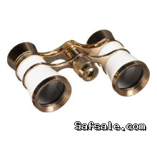 Eschenbach Optik 3x25 Glamour Opera Glasses (Pearl White)