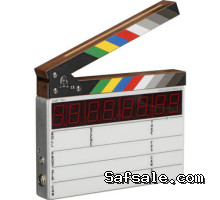 Denecke TS-C Compact Timecode Slate (Color Clapper, EL Backlit)