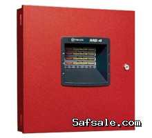 Fire-Lite MS-4 4 Zone Conventional Fire Alarm Control Panel