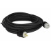 50' 10/4 SOOW Extension Power Cord - NEMA 14-30P Straight Blade Input - L14-30C Twist Lock Output - 125/250V - 30 Amp Rated - Outdoor Rated