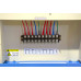 30 KVA Solid-State Voltage Frequency Converter - 600V 60 Hz Input to 380V 50 Hz Output - Mobile w/ Wheels