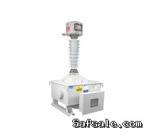 115 KV Current Transformer, Bar Primary Type, 2000:5 Ratio, C800 Relaying Accuracy Class, Grey