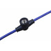 50ft Temporary Construction String Light - Five Work Lamps - 10/2 SEOOW - Metal Wire Guard - NO LAMP