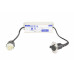 High Output LED Strobing Beacon - Permanent + Magnetic Mount - Wireless Remote - Rechargeable - 12V