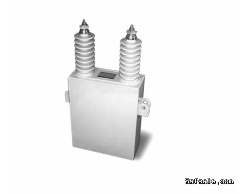 150/180 KVAR 3-Phase Power Capacitor Unit - 12 kV Nominal Voltage, 3.32 uF, 50/60 Hz, Light Grey