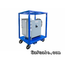 75 KVA Portable Power Distribution Transformer - 480V to 208Y/120V, 3PH - (2) CS8169 (8) CS6369 (1) 430R9W (1) L14-30R (4) 5-20R GFCI Duplex Outlets, NEMA 3R