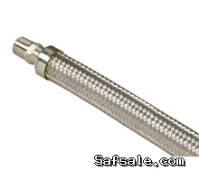 27" Hazardous Location Stainless Steel Flex Coupling - C1D1, C2D1 - 3/4" NPT Male/Male - ATEX/IECEx