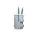 75 KVA Overhead Distribution Transformer, Pole Mount, 24940Y/14400 Grounded Wye Primary, 240/480V Secondary, Mineral Oil/ONAN, Aluminum, Light Grey