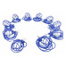 50ft Temporary Construction String Light - Five Work Lamps - 10/2 SEOOW - Metal Wire Guard - NO LAMP