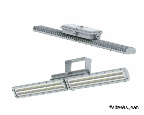 100W Hazardous Location Integrated LED Linear Fixture - C2D1 - 120-277V - 15,300 lms/Trunnion Mount - IP66/Field Serviceable