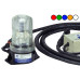 LED Strobe Light - Permanent Mount - 18 LED Beacon - 50,000 Life Hours - 120-277V AC
