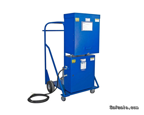 25 KVA Portable Distribution Cart, 480V 1PH - 120/240V 1PH, (1) CS6369 (10) 5-20R GFCI Duplex Outlets, 20' 8/3 Input Cord, NEMA 3R