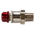 Explosion Proof Cable Gland - Nickel Plated Brass - Unarmored/Braided - ATEX Rated, IP68 - M16