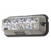 LED Strobe Beacon - Strobe or Steady Burn - 10-30VDC - Permanent Flush Mount