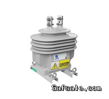 12 KV Current Transformer, Bar Primary Type, 5000:1/1/1 Ratio, 0.5 Metering Accuracy Class, Grey, Indoor