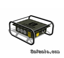 Heavy Duty Military Spider Box, 208Y/120V 3PH, 60A Class L Inlet, (1) MS-CLASS L 60A (6) MS3452W16-10S (1) L5-20R (1) 5-20R GFCI Duplex Outlets, Powder Coated Camo Green, NEMA 3R
