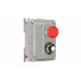 Explosion Proof Rotary Potentiometer w/ Push Button - Class I, II, III - 2k OHM Resistance - Red Button