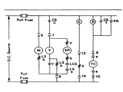 Connection Diagrams of Automatic Circuit Breakers