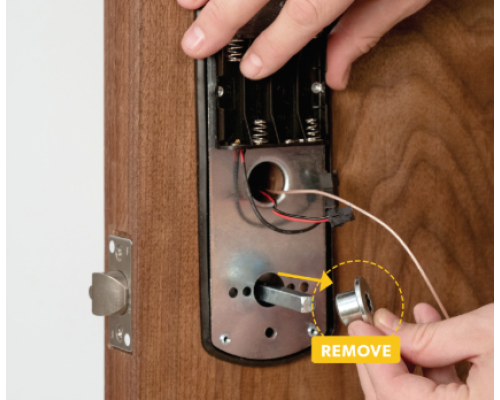 Mounting and Connecting Electric Locks on Wooden Doors