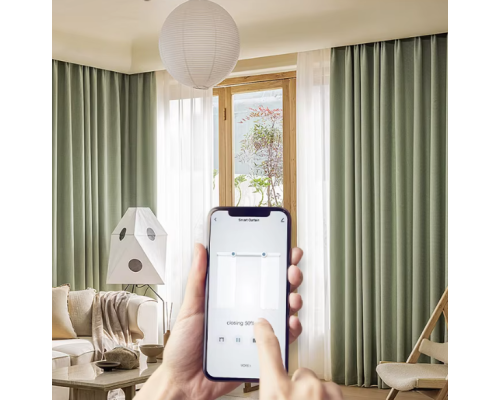 Smart Home Curtain Control Installation