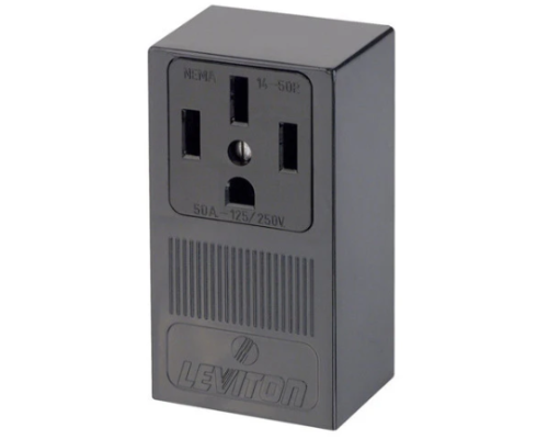 Surface-Mounted 110V Power Outlet Installation