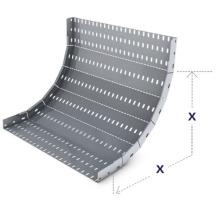 Installing Perforated Tray (15.75 in x 2 in x 98.43 in)