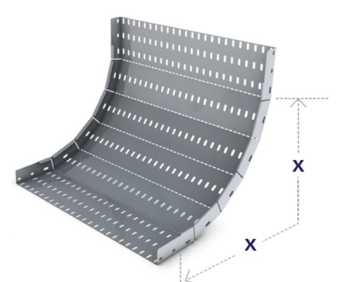 Installing Perforated Tray (15.75 in x 2 in x 98.43 in)