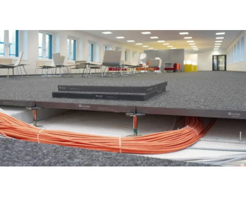 Cable Laying Under Raised Floor (3.28 ft)