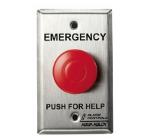 Emergency Alarm Button Installation with Locking