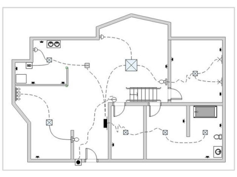 Electrical Wiring in New Construction: Diagrams, Materials, and Work Stages