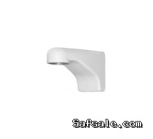 Pelco SWM-SR Wall Mount with Cable Feedthrough, Light Gray Finish