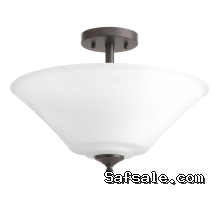 PROGRESS LIGHTING Joy Collection Three-Light Semi-Flush Fixture