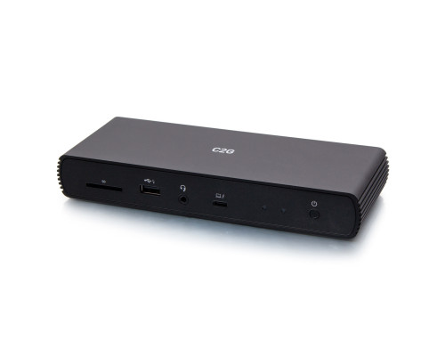 Thunderbolt™ 4 USB-C® 10-in-1 Dual Display Docking Station with Ethernet, USB, SD Card Reader, 3.5mm Audio and Power Delivery up to 90W - 4K 60Hz (TAA Compliant)