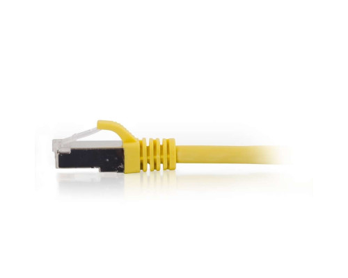 1ft (0.3m) Cat6 Snagless Shielded (STP) Ethernet Network Patch Cable - Yellow